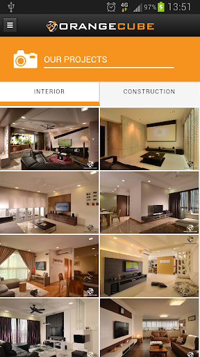 【免費生活App】Orange Cube Interiors-APP點子