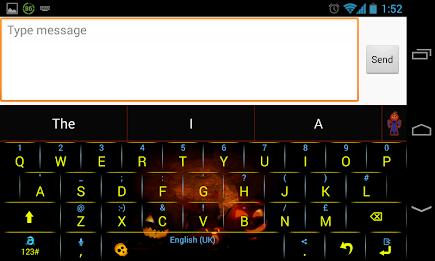 Adaptxt Phone Halloween theme poster 3