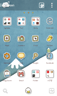 Duck ski go launcher theme Screenshots 3