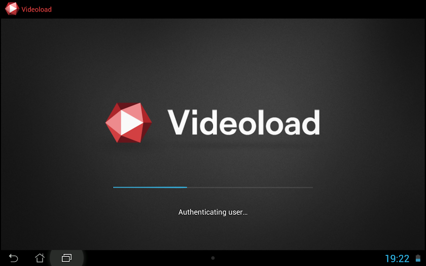 Video streaming DEMO Screen 1