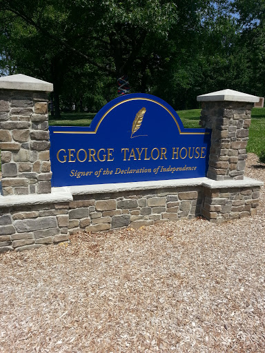 George Taylor House Sign