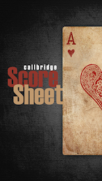 Call Bridge Score Sheet poster 1