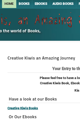 Creative Kiwis Ebooks Books