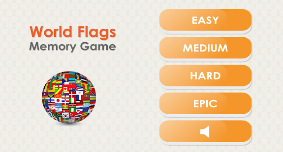 World Flags Memory Game