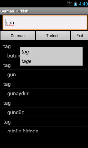 【免費教育App】German Turkish Dictionary-APP點子