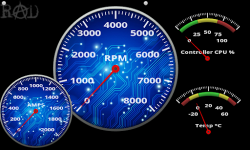 Android application EV Speedo for Soliton1 screenshort