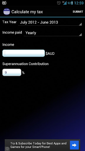 Australian Tax Calculator