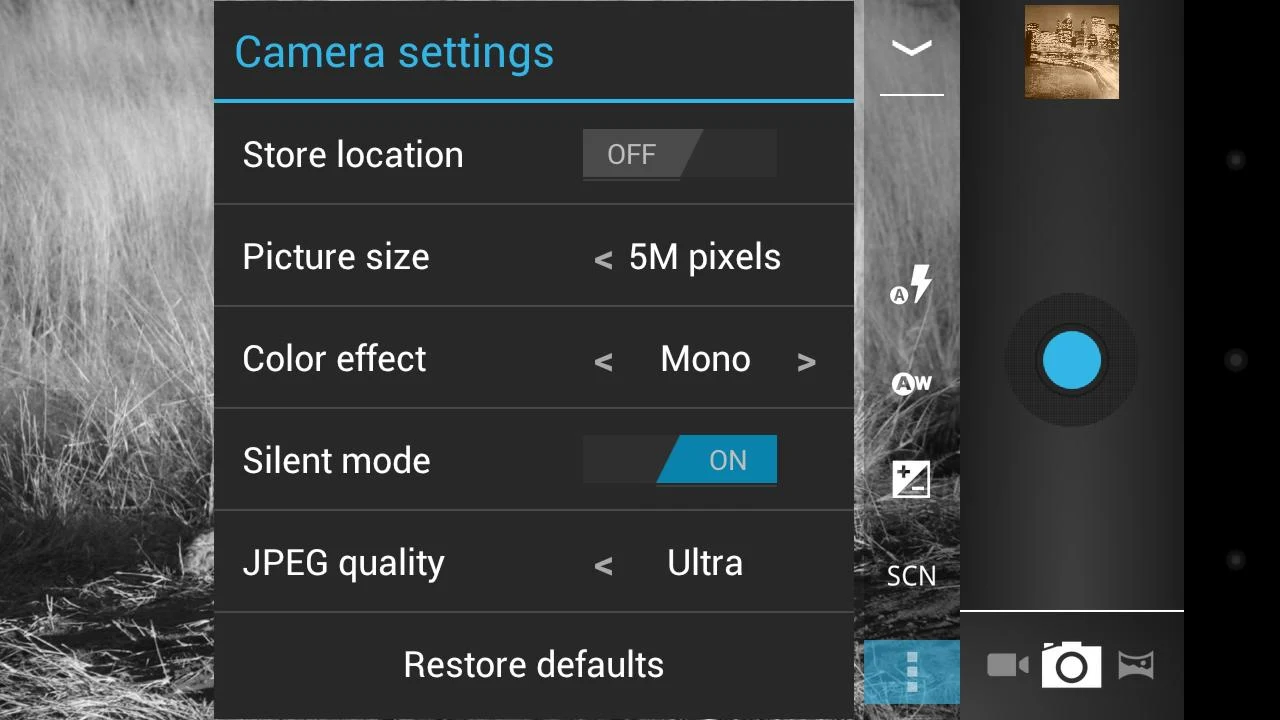 Camera ICS+ - screenshot