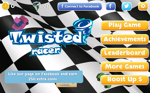 【免費賽車遊戲App】Twisted Racer: Race Car Stunts-APP點子