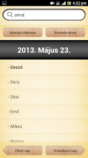 Névnapok extra Screenshots 1