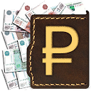 Russian money Pro: real rubles mobile app icon