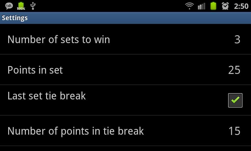 Volleyball Scoreboard Screen 3