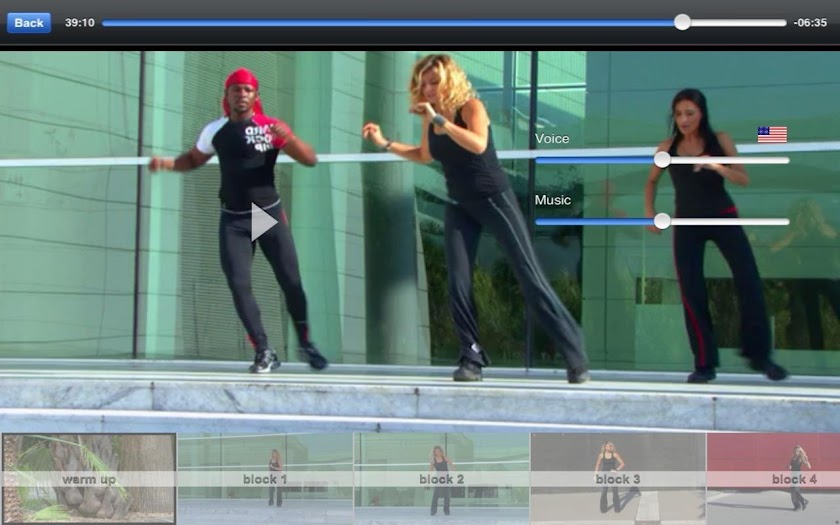 Latino aerobics Screen 2