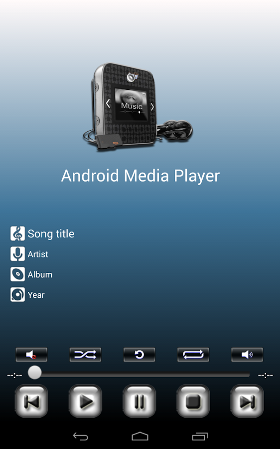 Media Player for Android Android Apps on Google Play