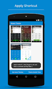 Lastest ExDialer Theme Android L Light APK