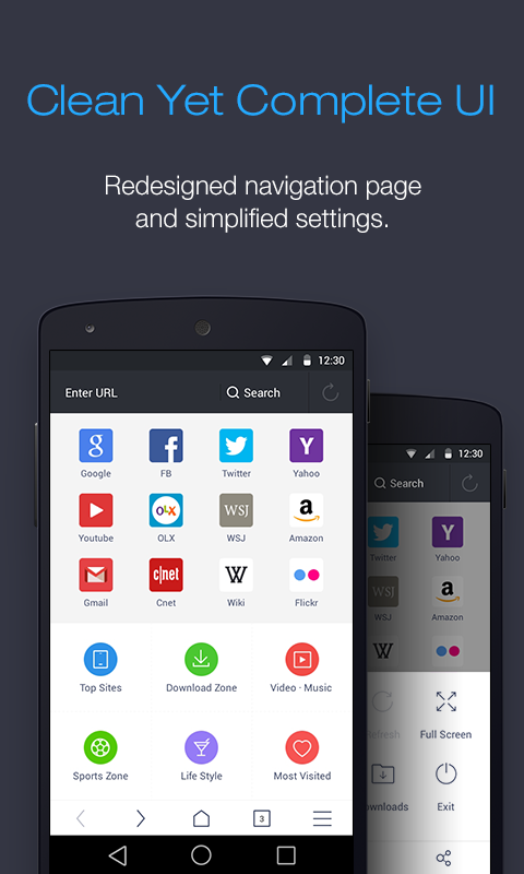 UC Browser New Year Version - screenshot