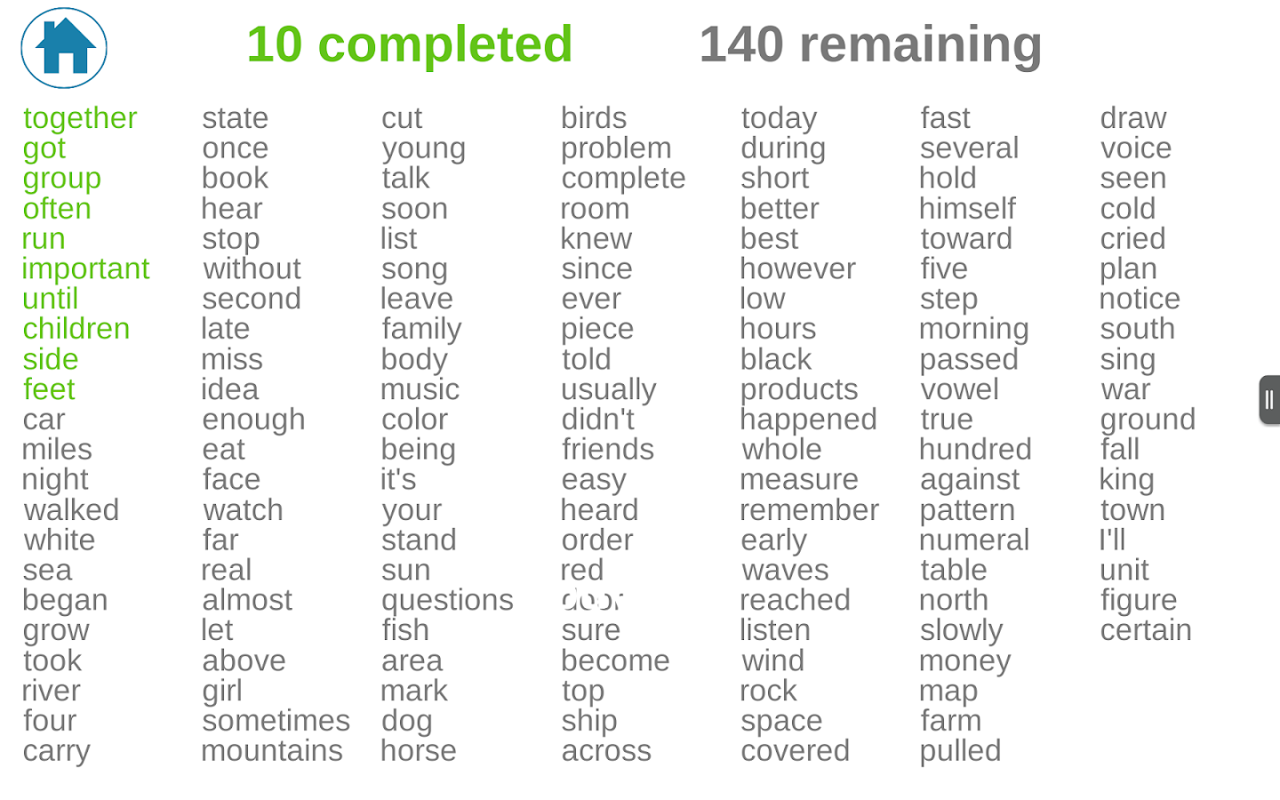 Worksheet Site Words advanced sight words free android apps on google play screenshot