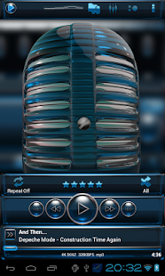 How to get glass poweramp skin light blue patch 3.02 apk for pc