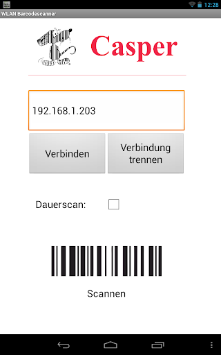 WLAN Barcodescanner