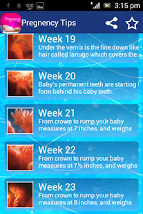 Free Pregnancy Tips Week by Week APK