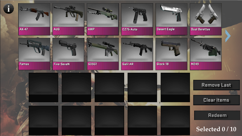 Trade Contract Simulator Screen 2