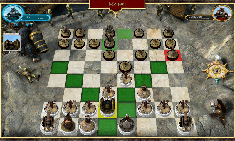 Dwarven Chess: Goblin Campaign Screen 1
