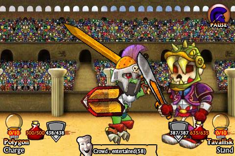 Swords and Sandals Screen 2