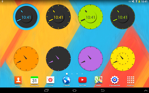 Wow KitKat Clock Widgets - screenshot thumbnail