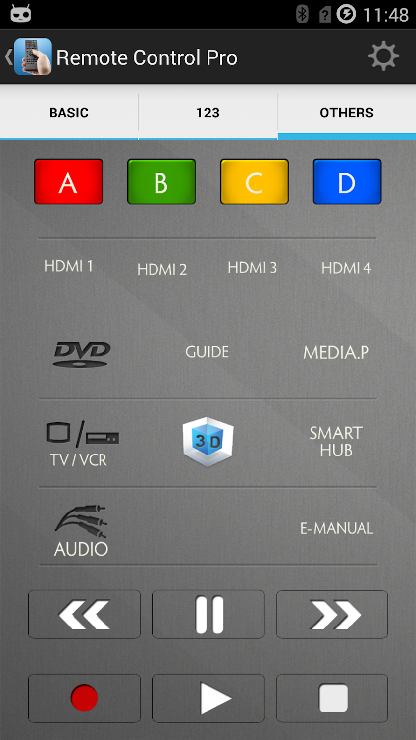 TV Remote Control Pro Screen 3