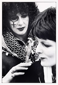 Two supporters of International Abortion Day