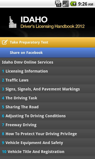 【免費教育App】Idaho Driver Handbook Free-APP點子