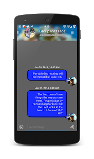 Download EvolveSMS Comic Blue APK for PC