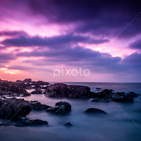  End of the day at the beach by Jose Moreira - Landscapes Beaches