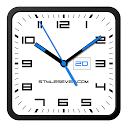 Square Clock Android-7 mobile app icon