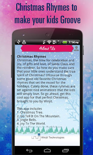 【免費媒體與影片App】Christmas Rhymes-APP點子