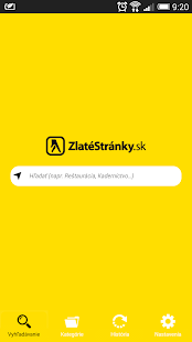 ZlatéStránky.sk Screenshots 0