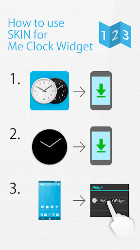 LED clock widget -Me Clock
