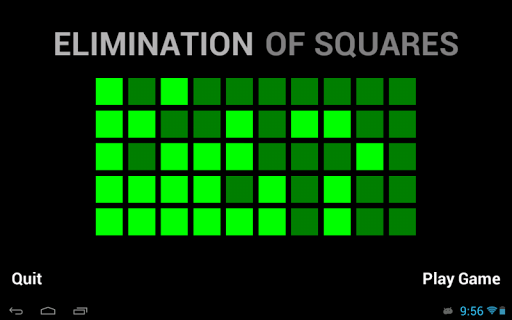 Elimination of Squares Lite