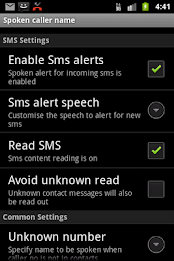 Talking SMS and Caller ID full poster 2