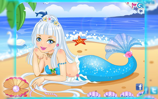 Beach Mermaid Princess Makeup