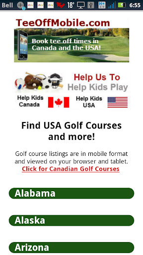 免費下載運動APP|Golf USA - Canada TeeOffMobile app開箱文|APP開箱王