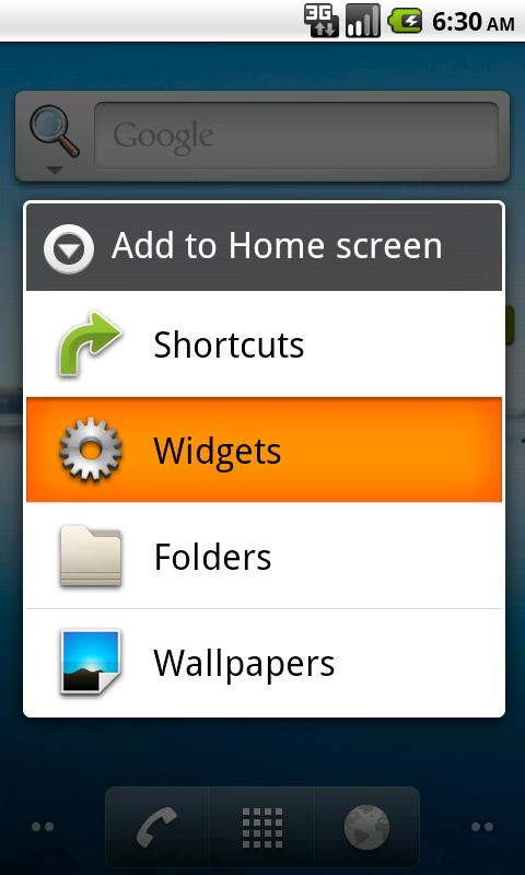 Gold/Silver Spot Price Widget Screen 3