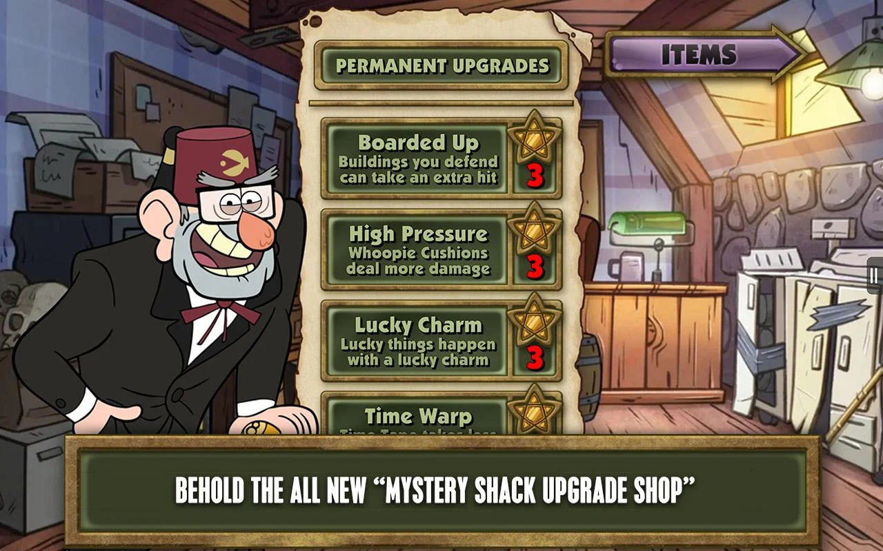 Gravity Falls Mystery Attack - screenshot