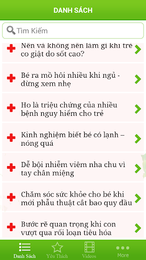 【免費健康App】Benh Tre Em - Be-APP點子