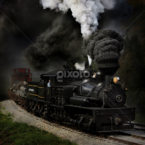 Blow That Whistle by Chuck  Gordon  - Transportation Trains