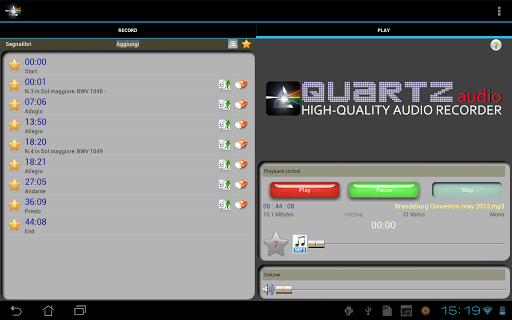 【免費音樂App】Quartz HQ Audio Recorder-APP點子