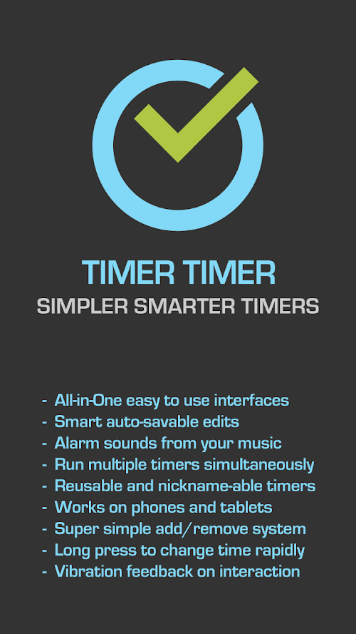 Android application Timer Timer - Multi Timer screenshort