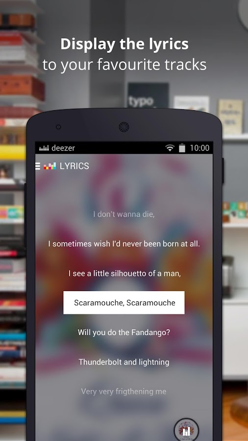 Deezer music streaming