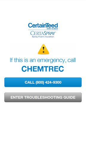 CertaSpray Troubleshooting App