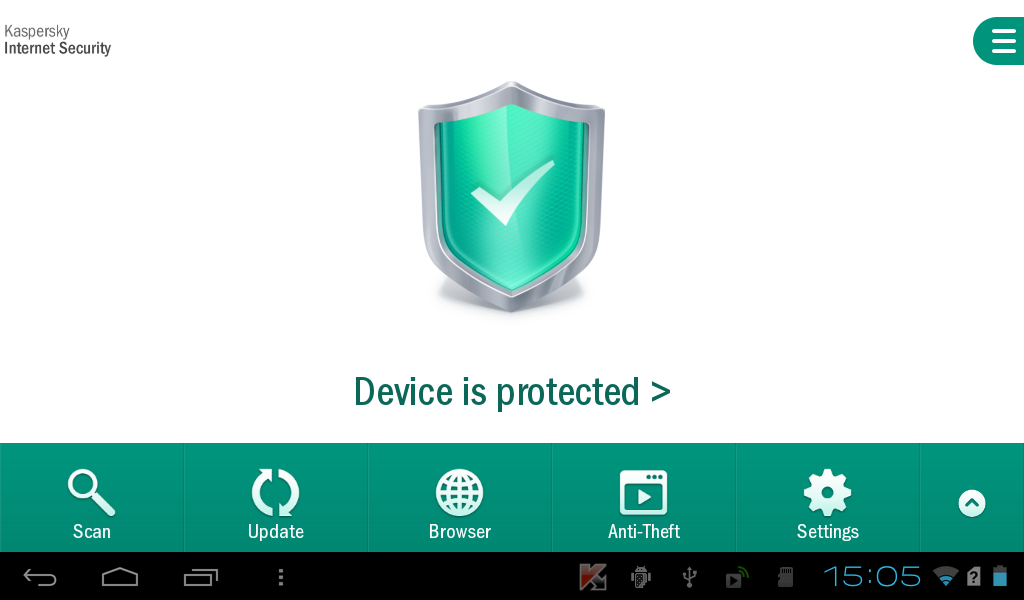Kaspersky Internet Security - screenshot